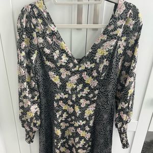 Cinq a sept floral midi dress. Excellent like new condition, smoke free home